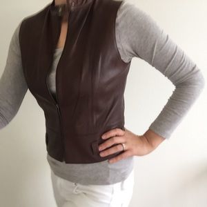 CAbi Genuine Leather Vest